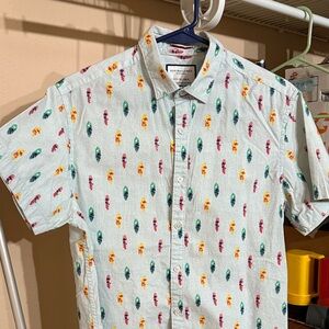 Surfboard Print Men's Shirt